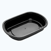 BONSON HOMEAL 500ML BLACK CONTAINER