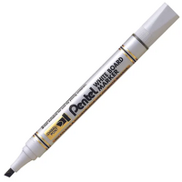 PENTEL MARKER WHITEBOARD BLACK CHISEL PT