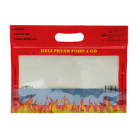 POLY BAG DELI PRINT RESEAL 310X235X130MM