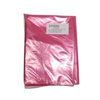 BAG PUNCHED 8X12IN 200X300MM PINK TINT