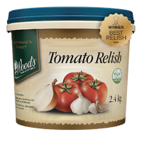 WOOD'S TOMATO RELISH 2.4KG