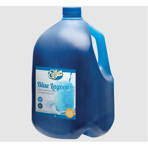 EDLYN GRANITA SYRUP BLUE LAGOON 4L