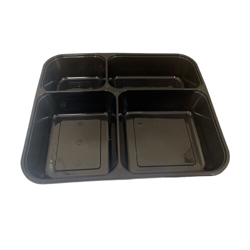 BENTO LUNCHBOX SQUARE 4 COMPARTMENT BASE