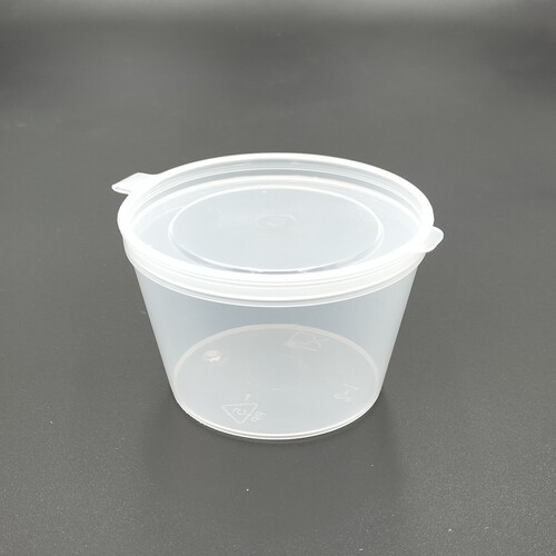 70ML PP PORTION CONTAINER HINGED LID