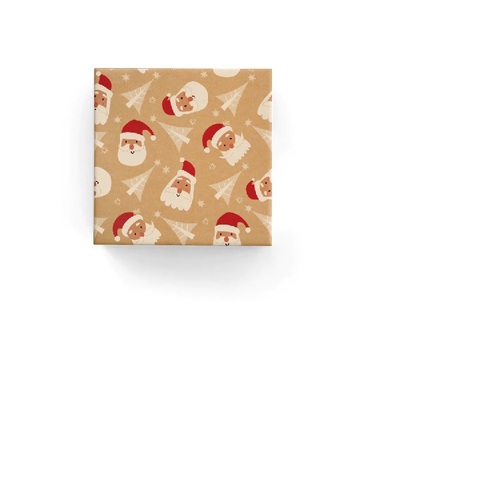 WRAP ROLL XMAS SANTA KRAFT 60CMX40M