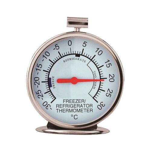 THERMOMETER FRIDGE/FREEZER ROUND 75MM