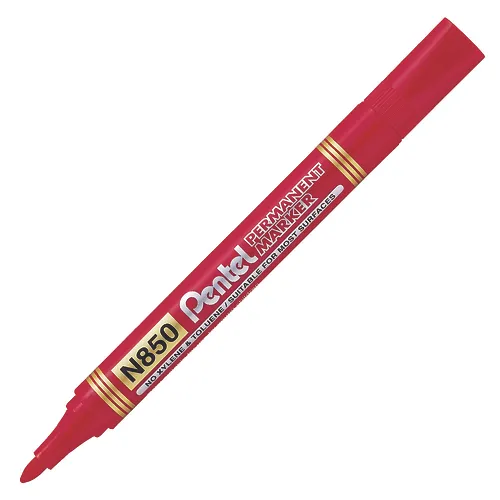 PENTEL MARKER BULLET RED