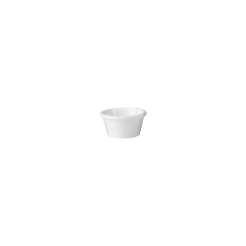 MELAMINE RAMEKIN WHITE 60ML