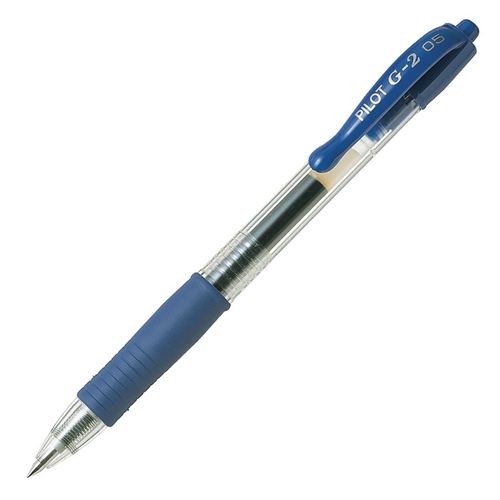 PILOT PEN BLUE BL-G2-5 XFINE RETRACTABLE