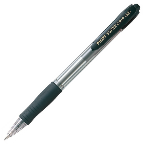 PILOT PEN M BLACK BPGP SUPER GRIP RETRAC