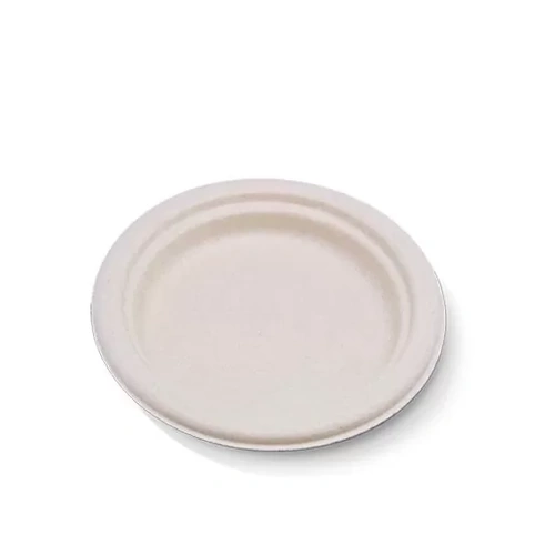 BAMBOO COMPOSTABLE ROUND PLATE 9"