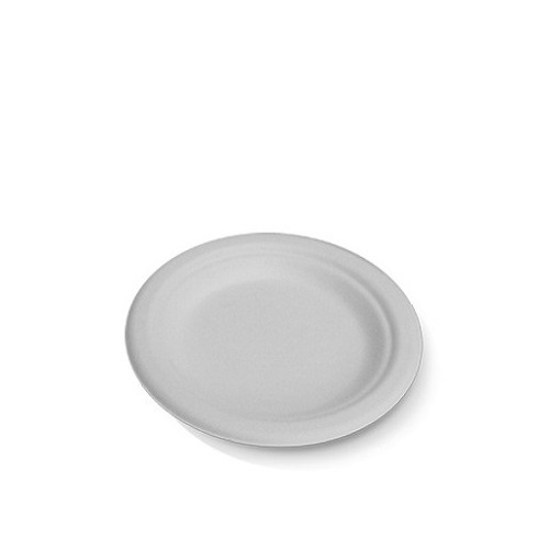 SUGARCANE COMPOSTABLE PLATE 6.75" PK50