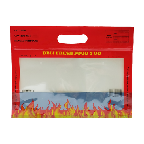 POLY BAG DELI PRINT RESEAL 310X235X130MM