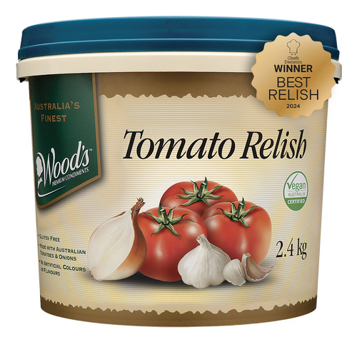 WOOD'S TOMATO RELISH 2.4KG