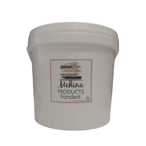 MENINA WHITE FONDANT ICING 5KG