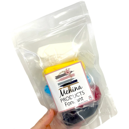 MENINA FONDANT MIXED COLOURS 500G