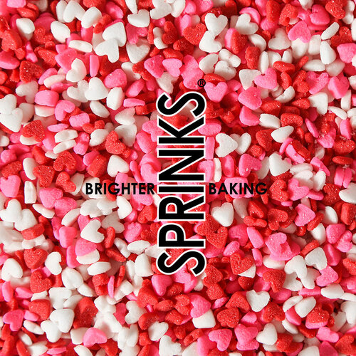 MINI LOVE HEART SPRINKLES 65G