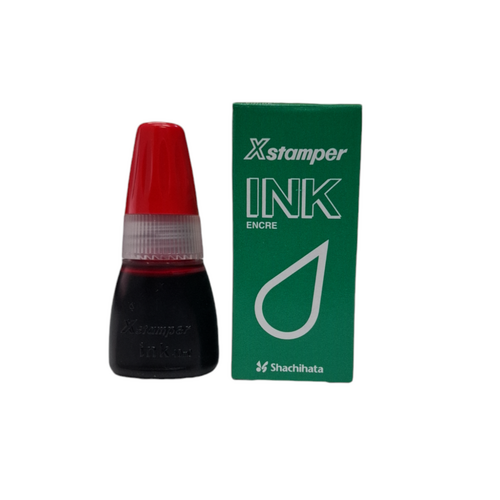 X STAMPER REFILL INK RED 10ML