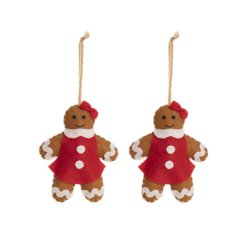 XMAS GINGERBREAD GIRL PACK 2